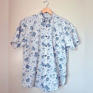 Men’s Large Howler short sleeve button up shirt